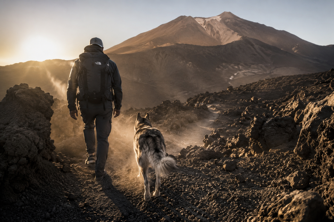 Senderismo con perro en Canarias: rutas reales, normativa y lo que nadie te cuenta antes de salir