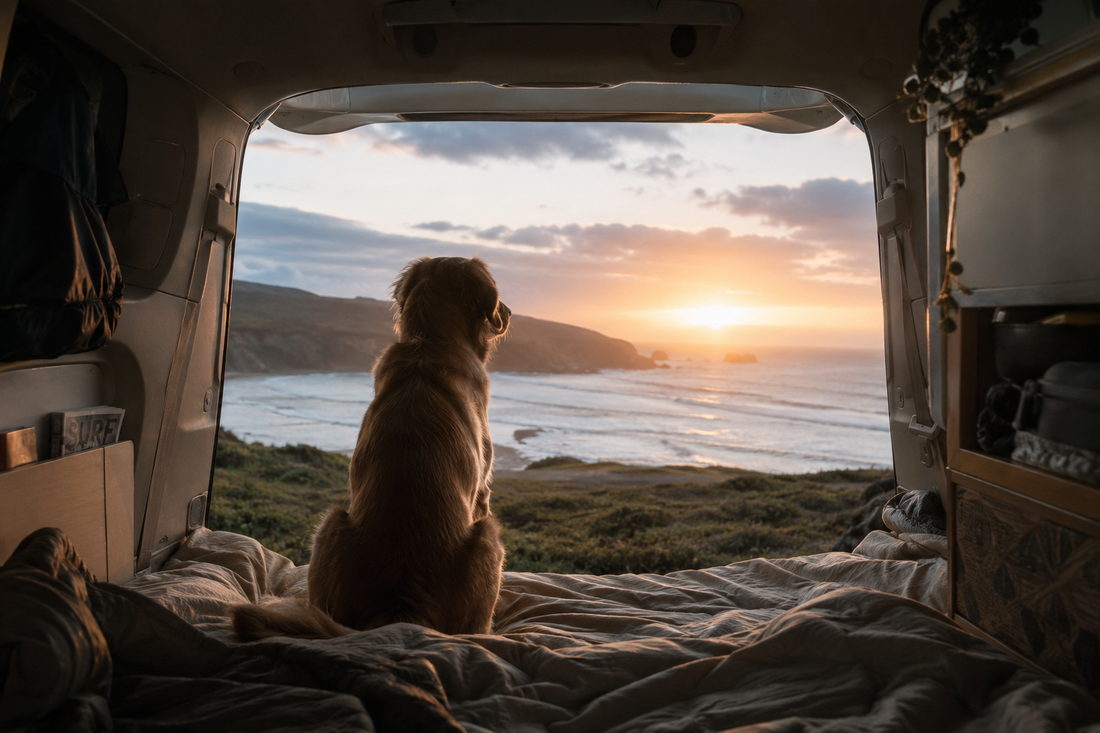 El perro turista: por qué algunos compañeros disfrutan viajando y otros simplemente nos acompañan